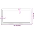 Kép 10/10 - VidaXL sötétbarna kezelt tömör tölgyfa fali polc 100x50x(2-4) cm