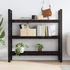 Kép 3/10 - VidaXL sötétbarna kezelt tömör tölgyfa fali polc 120 x 30 x (2-6) cm