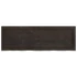 Kép 5/10 - VidaXL sötétbarna kezelt tömör tölgyfa fali polc 120 x 40 x (2-6) cm