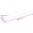 Kép 10/10 - VidaXL sötétbarna kezelt tömör tölgyfa fali polc 120 x 40 x (2-6) cm