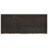 Kép 5/10 - VidaXL sötétbarna kezelt tömör tölgyfa fali polc 120 x 50 x (2-4) cm