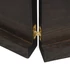 Kép 8/10 - VidaXL sötétbarna kezelt tömör tölgyfa fali polc 140 x 30 x (2-4) cm