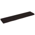 Kép 2/10 - VidaXL sötétbarna kezelt tömör tölgyfa fali polc 140 x 30 x (2-6) cm