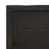Kép 7/10 - VidaXL sötétbarna kezelt tömör tölgyfa fali polc 140 x 40 x (2-4) cm
