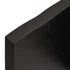 Kép 9/10 - VidaXL sötétbarna kezelt tömör tölgyfa fali polc 140 x 40 x (2-4) cm