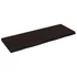 Kép 2/10 - VidaXL sötétbarna kezelt tömör tölgyfa fali polc 140 x 50 x (2-6) cm