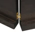 Kép 8/10 - VidaXL sötétbarna kezelt tömör tölgyfa fali polc 140 x 60 x (2-4) cm