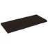 Kép 2/10 - VidaXL sötétbarna kezelt tömör tölgyfa fali polc 140 x 60 x (2-6) cm
