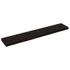 Kép 2/10 - VidaXL sötétbarna kezelt tömör tölgyfa fali polc 160 x 30 x (2-6) cm