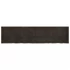 Kép 5/10 - VidaXL sötétbarna kezelt tömör tölgyfa fali polc 160 x 40 x (2-6) cm