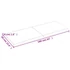 Kép 10/10 - VidaXL sötétbarna kezelt tömör tölgyfa fali polc 160 x 60 x (2-4) cm