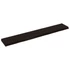 Kép 2/10 - VidaXL sötétbarna kezelt tömör tölgyfa fali polc 180 x 30 x (2-6) cm
