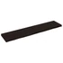 Kép 2/10 - VidaXL sötétbarna kezelt tömör tölgyfa fali polc 180 x 40 x (2-6) cm