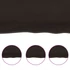 Kép 6/10 - VidaXL sötétbarna kezelt tömör tölgyfa fali polc 180 x 50 x (2-4) cm