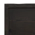 Kép 7/10 - VidaXL sötétbarna kezelt tömör tölgyfa fali polc 180 x 50 x (2-4) cm