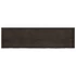 Kép 5/10 - VidaXL sötétbarna kezelt tömör tölgyfa fali polc 180 x 50 x (2-6) cm