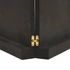 Kép 8/10 - VidaXL sötétbarna kezelt tömör tölgyfa fali polc 180 x 60 x (2-6) cm