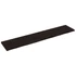 Kép 2/10 - VidaXL sötétbarna kezelt tömör tölgyfa fali polc 200 x 40 x (2-4) cm