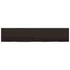 Kép 4/10 - VidaXL sötétbarna kezelt tömör tölgyfa fali polc 200 x 40 x (2-4) cm