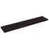 Kép 2/10 - VidaXL sötétbarna kezelt tömör tölgyfa fali polc 200 x 40 x (2-6) cm
