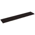 Kép 2/10 - VidaXL sötétbarna kezelt tömör tölgyfa fali polc 220 x 40 x (2-4) cm