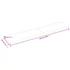 Kép 10/10 - VidaXL sötétbarna kezelt tömör tölgyfa fali polc 220 x 40 x (2-6) cm