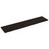 Kép 2/10 - VidaXL sötétbarna kezelt tömör tölgyfa fali polc 220 x 50 x (2-4) cm