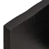 Kép 9/10 - VidaXL sötétbarna kezelt tömör tölgyfa fali polc 220 x 50 x (2-4) cm