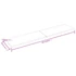 Kép 10/10 - VidaXL sötétbarna kezelt tömör asztallap 220x50x(2-4) cm