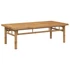 Kép 2/8 - VidaXL bambusz dohányzóasztal 110 x 55 x 35 cm