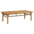 Kép 5/8 - VidaXL bambusz dohányzóasztal 110 x 55 x 35 cm