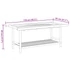 Kép 8/8 - VidaXL bambusz dohányzóasztal 110x55x45 cm