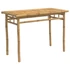 Kép 2/8 - VidaXL bambusz kerti étkezőasztal 110 x 55 x 75 cm