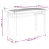 Kép 8/8 - VidaXL bambusz kerti étkezőasztal 110 x 55 x 75 cm