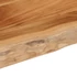 Kép 6/8 - VidaXL tömör akácfa téglalap alakú fali polc 40 x 30 x 2,5 cm