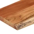 Kép 7/8 - VidaXL tömör akácfa téglalap alakú fali polc 80 x 30 x 2,5 cm