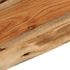 Kép 6/8 - VidaXL tömör akácfa téglalap alakú fali polc 60 x 40 x 2,5 cm