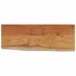 Kép 2/8 - VidaXL tömör akácfa téglalap alakú fali polc 50 x 20 x 3,8 cm