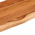 Kép 6/8 - VidaXL tömör akácfa téglalap alakú fali polc 70 x 20 x 3,8 cm