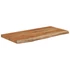 Kép 3/8 - VidaXL tömör akácfa téglalap alakú fali polc 60 x 30 x 3,8 cm