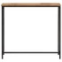 Kép 2/10 - VidaXL tömör mangófa és vas tálalóasztal 80 x 30 x 74 cm