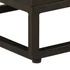 Kép 8/10 - VidaXL fekete tömör mangófa és vas TV-szekrény 110 x 30 x 40 cm