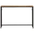 Kép 2/10 - VidaXL tömör nyers mangófa és vas tálalóasztal 110 x 30 x 75 cm