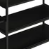 Kép 5/10 - VidaXL tömör nyers mangófa és vas tálalóasztal 110 x 30 x 75 cm