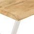 Kép 6/10 - VidaXL tömör mangófa konzolasztal természetes éllel 105 x 33 x 76 cm