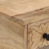 Kép 8/10 - VidaXL tömör mangófa tálalóasztal 110 x 30 x 75 cm
