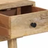 Kép 9/10 - VidaXL tömör mangófa tálalóasztal 110 x 30 x 75 cm