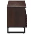 Kép 4/10 - VidaXL barna tömör mangófa TV-szekrény 100 x 34 x 46 cm