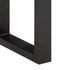 Kép 7/10 - VidaXL tömör újrahasznosított fa és acél pad 160 cm