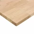 Kép 8/10 - VidaXL tömör tölgyfa téglalap alakú asztallap kezeletlen 100x50x2,5 cm